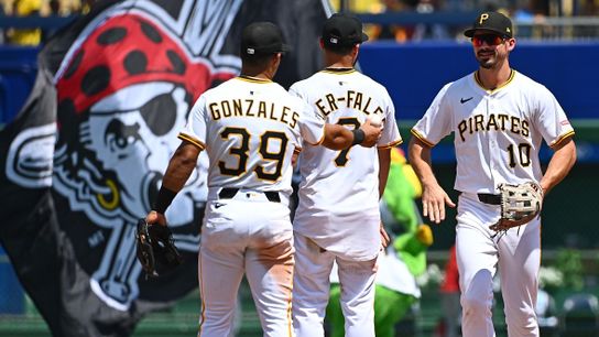 Pirates 5, Cardinals 0: A perfect homestand taken on the North Shore (Top story). Photo by JUSTIN BERL / GETTY